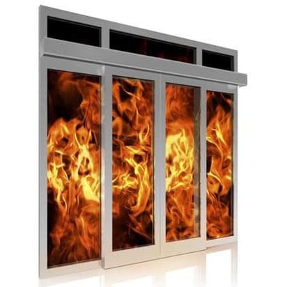 Aluminium Fire Doors