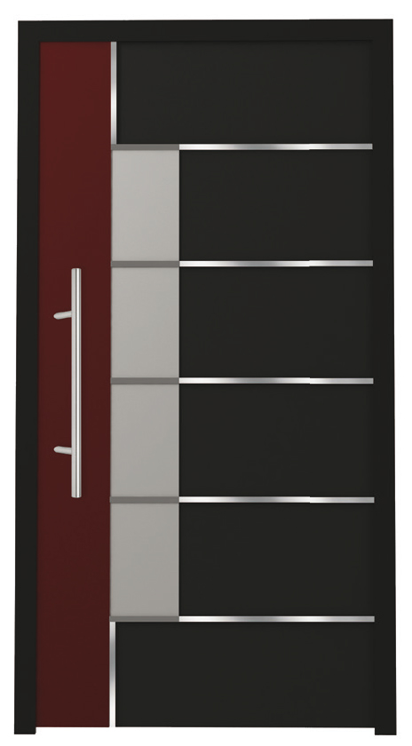 Aluminium residential doors Catalogue - model 24